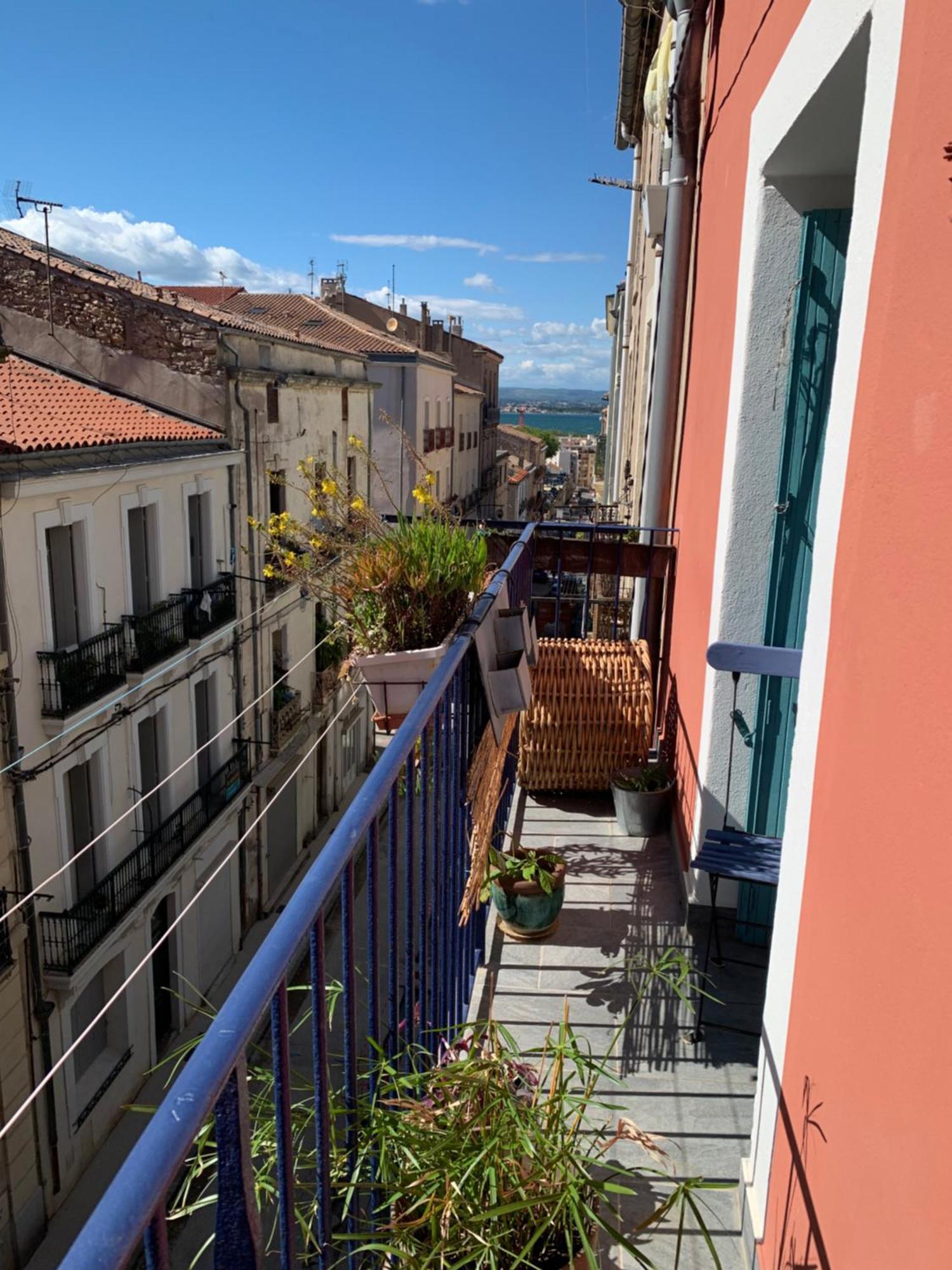 Appart Central A Sete Avec Balcon Exterior foto